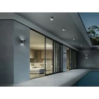 Ai Lati Lights Lens LED Lampada Da Soffitto Cilindro In Vetro