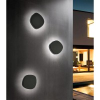 Ai Lati Lights Ciottolo LED Outdoor Wall Lamp IP54