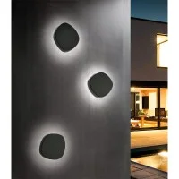 Ai Lati Lights Ciottolo LED Outdoor Wall Lamp IP54