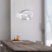Artemide Pirce Mini LED Suspension Dimmable Ceiling Lamp By