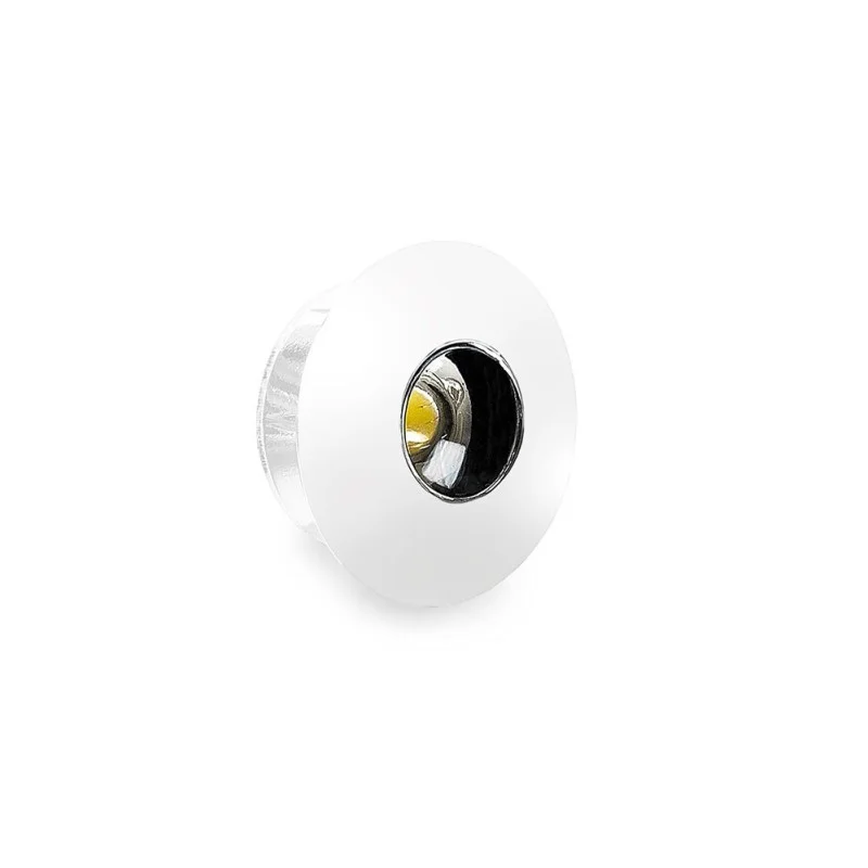 Lampo Spot Mini Round Spotlight 1W LED Recessed 30° 350mA In