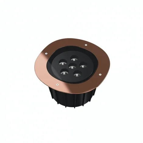 Flos A-Round 315 Adjustable Recessed Ground Spotlight For