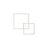 Mantra Mural Minimal Led Wall Lamp Double Square Indirect Light