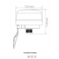Lampo Twilight Sensor Switch IP65 for Outdoor use