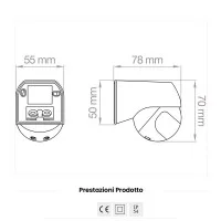 Lampo PIR Wall Infrared Twilight Proximity Sensor IP54 for