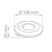 Lampo PIR Surface Infrared Twilight Proximity Sensor IP20 for