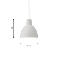 Louis Poulsen Toldbod A/S Lampada Sospensione Soffitto