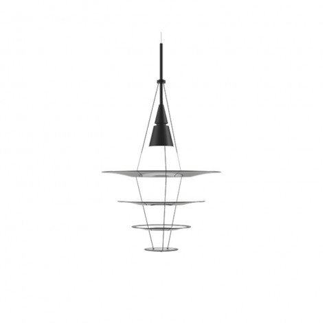 Louis Poulsen Enigma 425 Suspension Ceiling Lamp with Screens