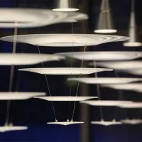 Louis Poulsen Enigma 425 Suspension Ceiling Lamp with Screens