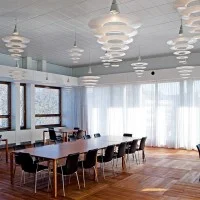 Louis Poulsen Enigma 425 Suspension Ceiling Lamp with Screens
