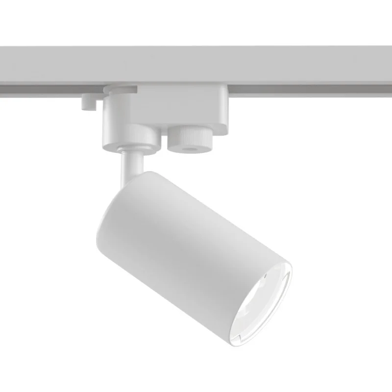 Maytoni Single Phase Track GU10 Cylindrical Spotlight Adjustable