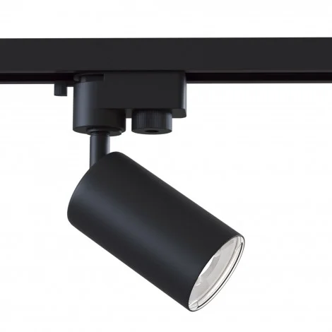 Maytoni Single Phase Track GU10 Cylindrical Spotlight Adjustable