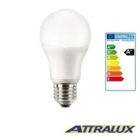Attralux LED E27 10W-75W 2700K 1055lm Warm Light Lamp