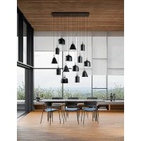 Lodes JIM Bell Lampada LED a Sospensione Componibile by Patrick