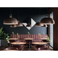 Lodes JIM Dome LED Modular Suspension Lamp by Patrick Norguet