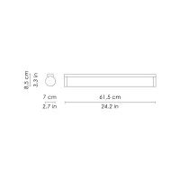 Ai Lati Lights OMEGA LED Wall or Ceiling Lamp Modern Design Ai Lati Lights OMEGA LED Wall or Ceiling Lamp Modern Design