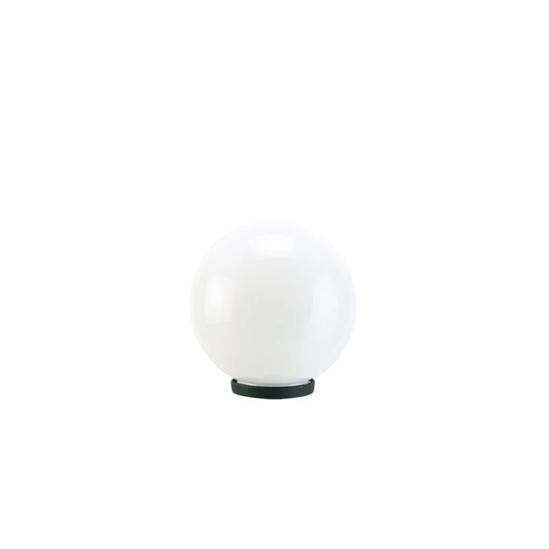 Sovil Globo Testa Palo LED Sferica Opale da Esterno per Paletto