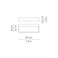 Ai Lati Lights Bottom LED Wall Marker Lamp Steplight for Outdoor