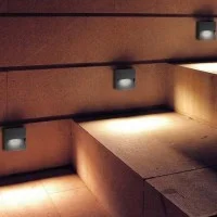 Ai Lati Lights Bottom LED Wall Marker Lamp Steplight for Outdoor