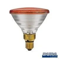 Duralamp PAR38 Lampadina 80W E27 Rossa Duralamp PAR38 Lampadina 80W E27 Rossa