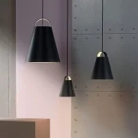 Louis Poulsen Above Ceiling Suspension Lamp with Direct Louis Poulsen Above Ceiling Suspension Lamp with Direct