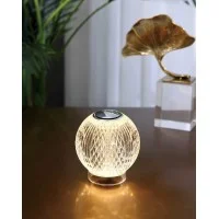 Illuminati Lighting Diamante Lumetto a 1 Luce Lampada da Tavolo