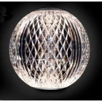 Illuminati Lighting Diamante Lumetto a 1 Luce Lampada da Tavolo