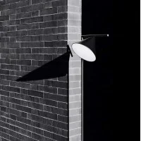 Flos Captain Flint Outdoor W1 LED Outdoor Wall Lamp with