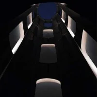 Flos Fenestra 100-240V Lampada LED da Esterno per Vano Flos Fenestra 100-240V Lampada LED da Esterno per Vano