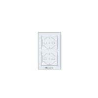 Eclettis Smoothline Placca 2 x 2,5 Moduli