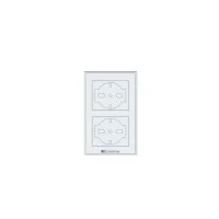 Eclettis Smoothline Placca 2 x 2,5 Moduli