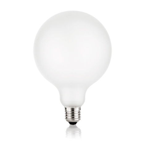 Ideal Lux white Bulb E27 LED 8W Globe G125