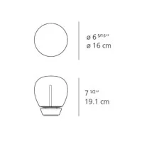 Artemide Empatia 16 Tavolo Table Lamp LED By Carlotta De