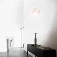 Ideal Lux Mapa Bianco AP1 Spherical Wall Lamp Applique for