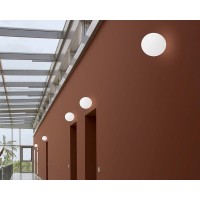 Ideal Lux Mapa Bianco AP1 Lampada Sferica da Parete Applique da