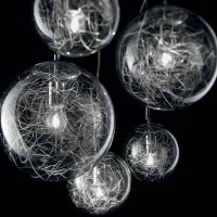 Ideal Lux Mapa Max Spherical Single Suspension Indoor Lamp