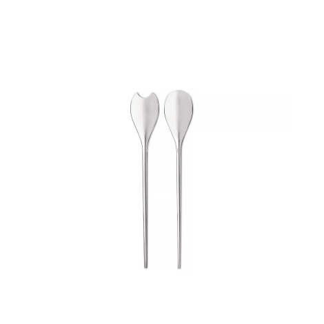 Alessi Human collection salad cutlery