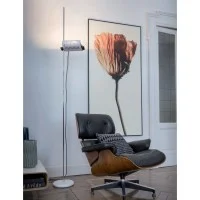 Oluce Colombo Lampada LED da Terra Dimmerabile ed Orientabile