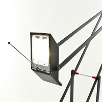 Artemide Tizio Accessorio Vetro Opalino e Molla Di Ricambio