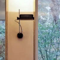 Oluce Colombo Lampada LED da Parete Orientabile Stile Vintage