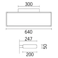 iGuzzini iPlan Lampada LED da parete a doppia emissione