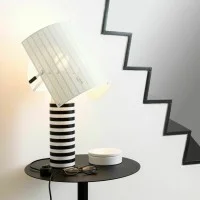 Artemide Shogun Lampada da Tavolo Orientabile in Stile Vintage