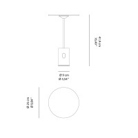 Artemide Sisifo Lampada LED da Tavolo Orientabile Dimmerabile