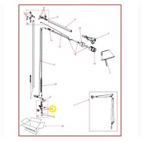 Artemide Tolomeo Micro Accessorio Leva di ricambio per Primo