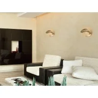 Cattaneo Snake Applique Modern LED Wall Lamp with Diffused Light
