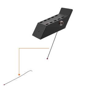 Artemide Tizio Asta direzionale completa di pallino rosso parte