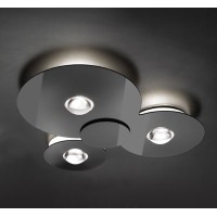 Lodes Bugia Triple Lampada LED da Soffitto Plafoniera