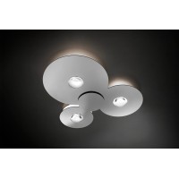 Lodes Bugia Triple Lampada LED da Soffitto Plafoniera