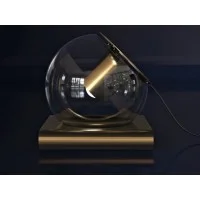 Oluce The Globe Lampada Da Tavolo A Luce Diffusa Design Vintage