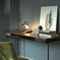 Oluce The Globe Lampada Da Tavolo A Luce Diffusa Design Vintage